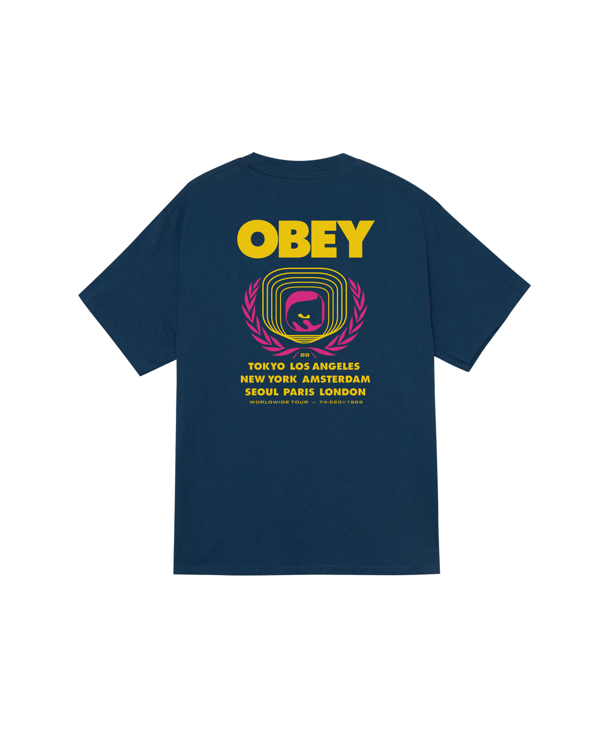 OBEY ICON EYE WREATH - HARBOR BLUE