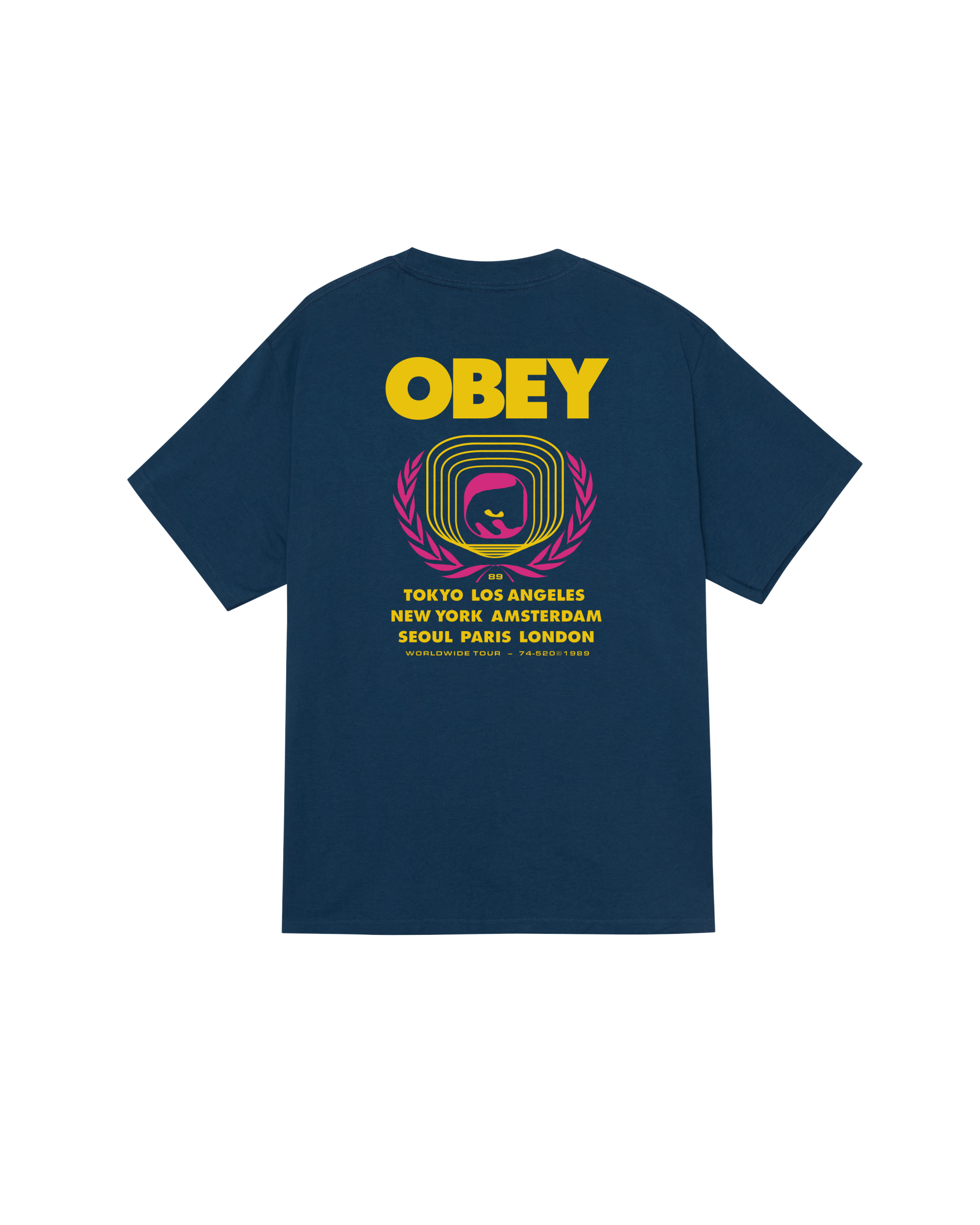 OBEY ICON EYE WREATH - HARBOR BLUE