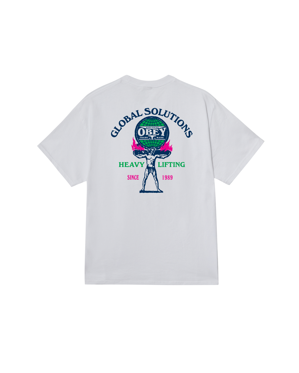OBEY HEAVY LIFTING - WHITE