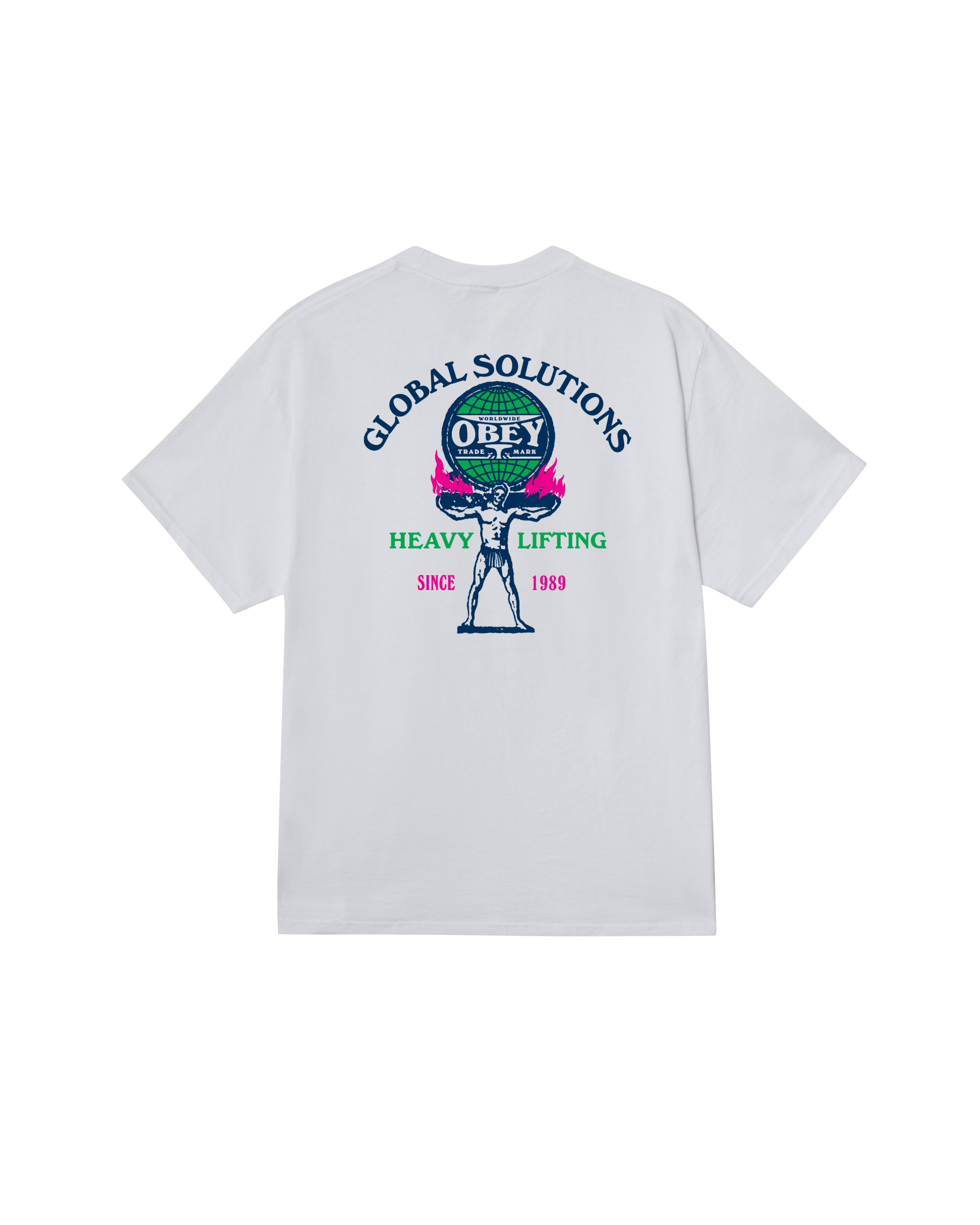 OBEY HEAVY LIFTING - WHITE