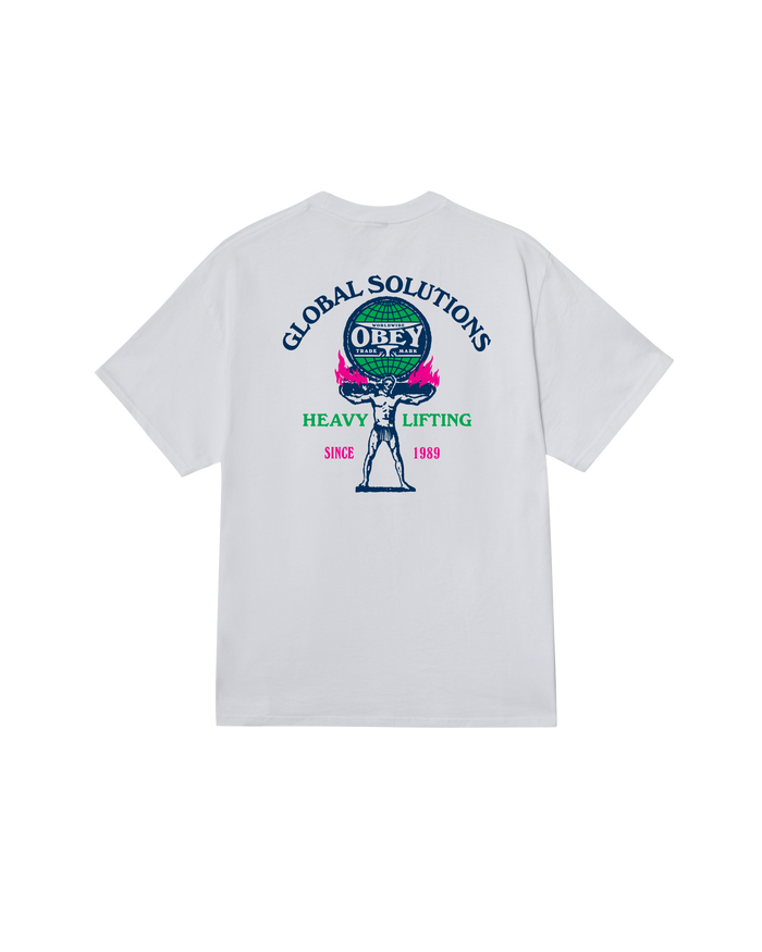 OBEY HEAVY LIFTING - WHITE