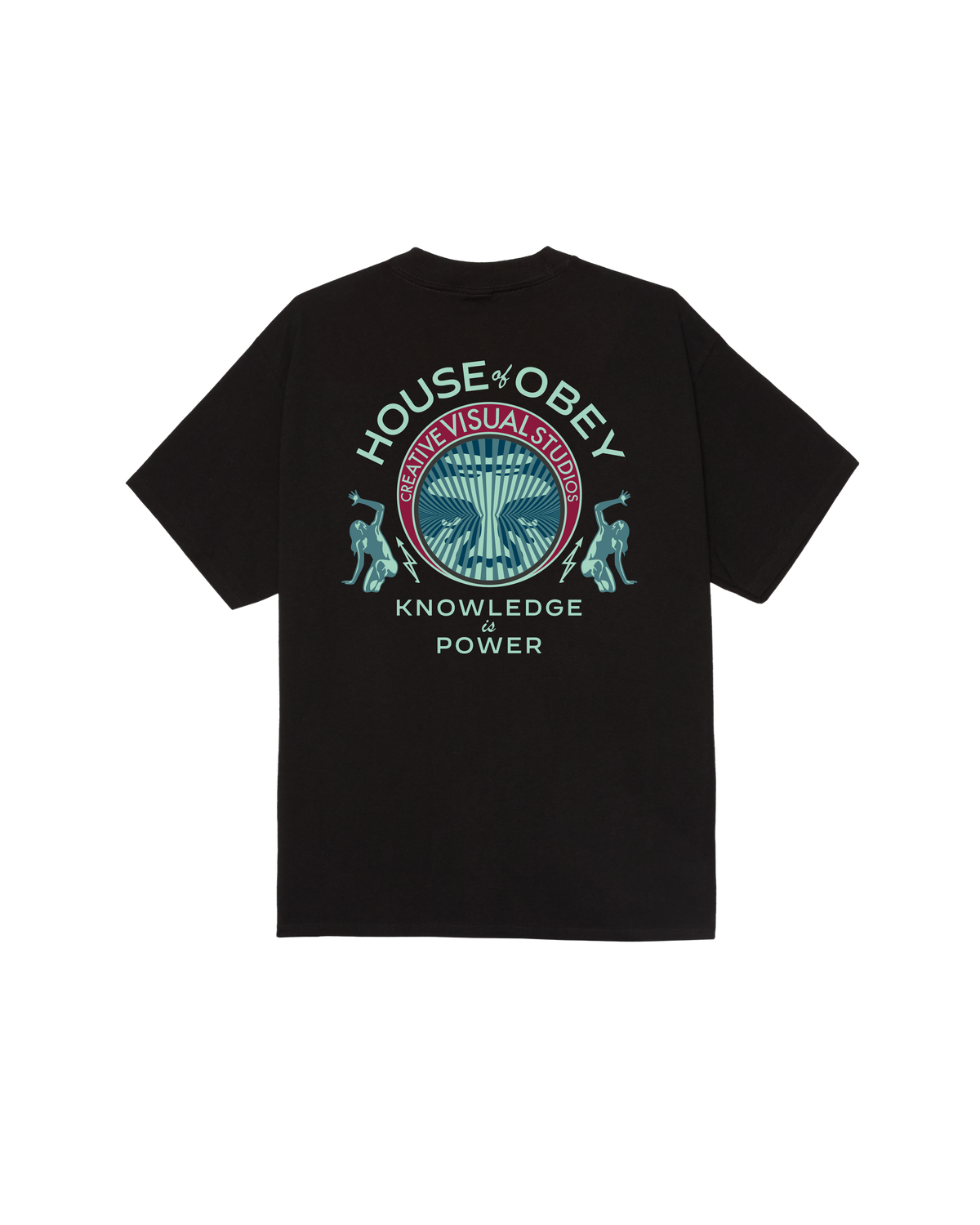 KNOWLEDGE IS POWER CLASSIC T-SHIRT - BLACK