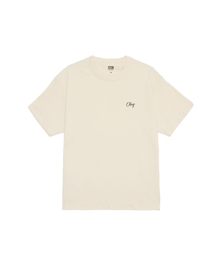 PAPER ROSE CLASSIC T-SHIRT - CREAM