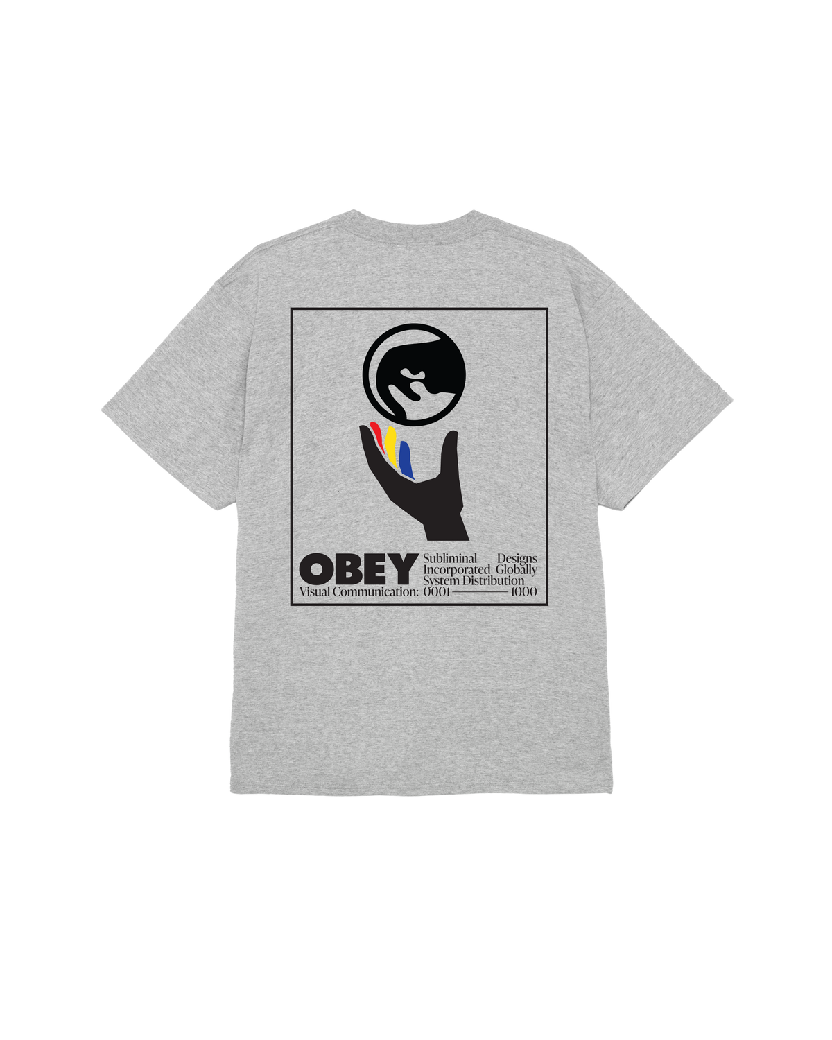 GLOBAL SYSTEMS CLASSIC T-SHIRT - HEATHER GREY