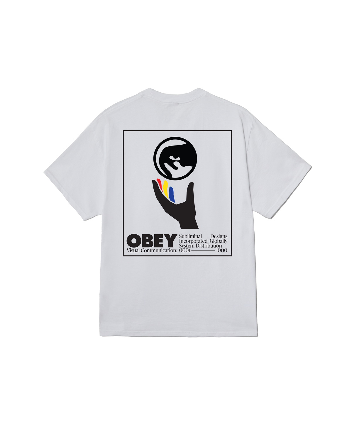 GLOBAL SYSTEMS CLASSIC T-SHIRT - WHITE