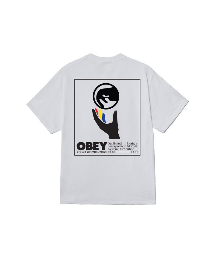 GLOBAL SYSTEMS CLASSIC T-SHIRT - WHITE