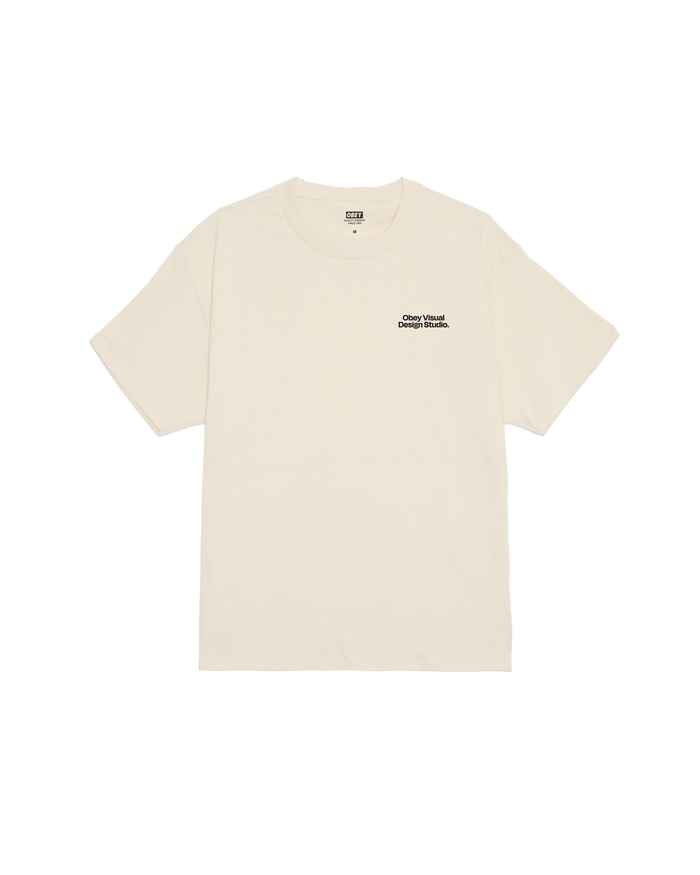 VISUAL DESIGN STUDIO CLASSIC T-SHIRT - CREAM