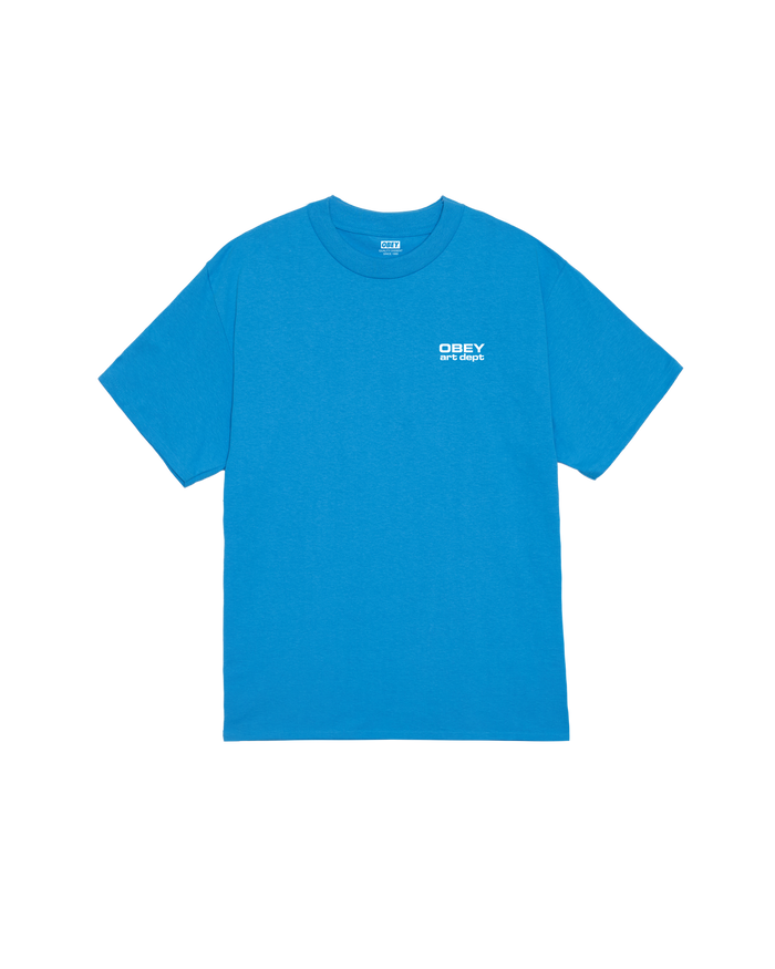 ART DEPARTMENT CLASSIC T-SHIRT - AZURE BLUE