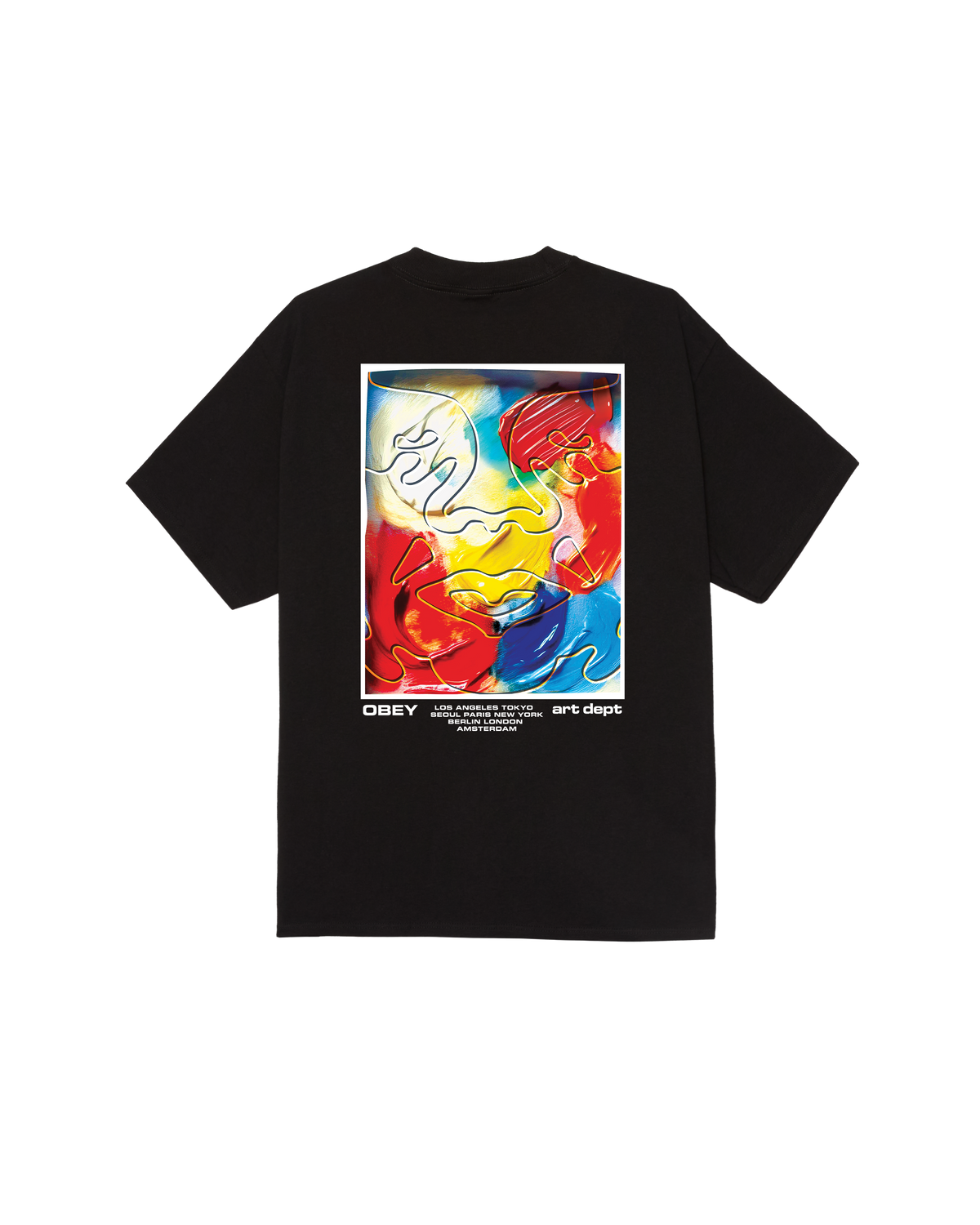 ART DEPARTMENT CLASSIC T-SHIRT - BLACK