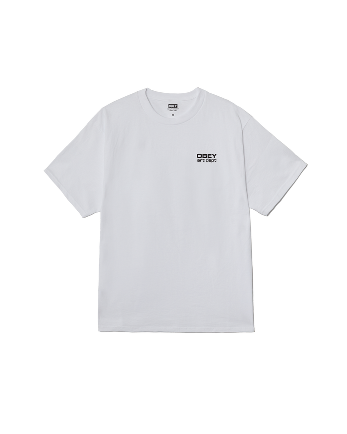 ART DEPARTMENT CLASSIC T-SHIRT - WHITE