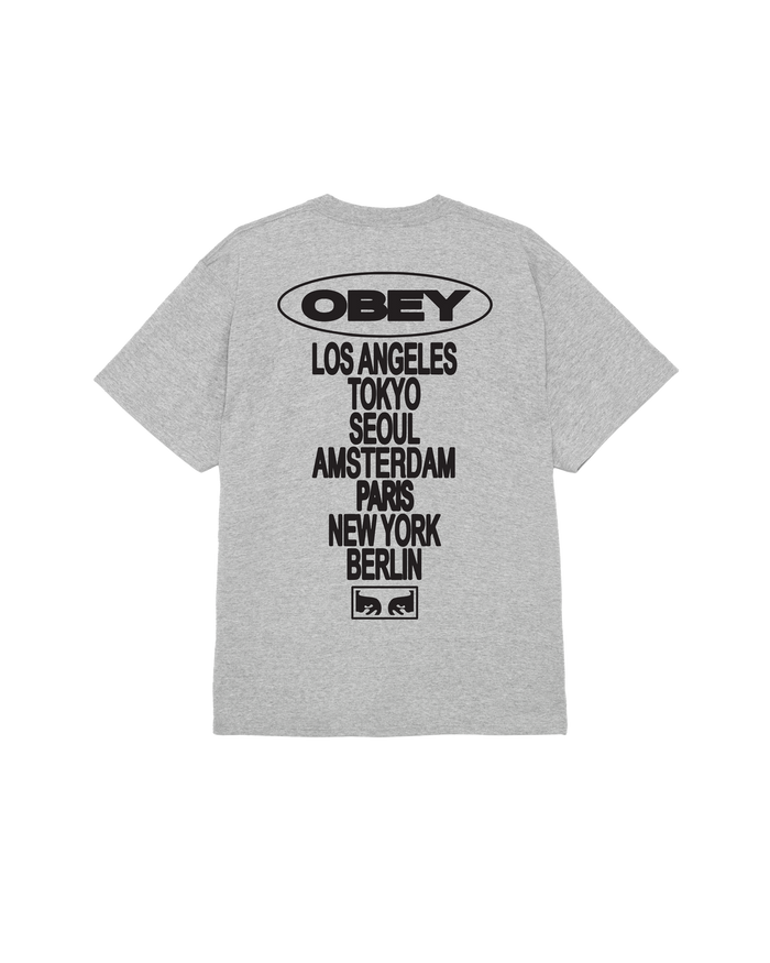 GLOBAL IMPACT CLASSIC T-SHIRT - HEATHER GREY
