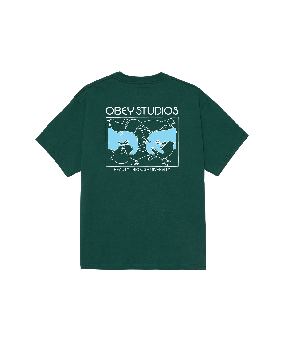 BEAUTY THROUGH DIVERSITY CLASSIC T-SHIRT - RAINFOREST