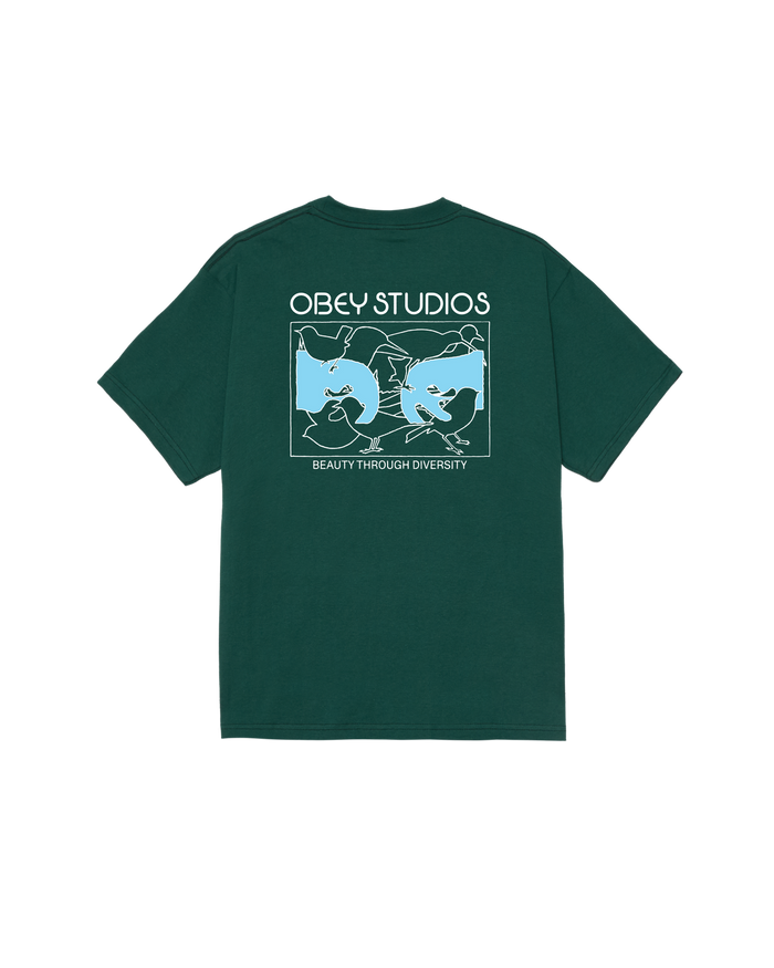 BEAUTY THROUGH DIVERSITY CLASSIC T-SHIRT - RAINFOREST