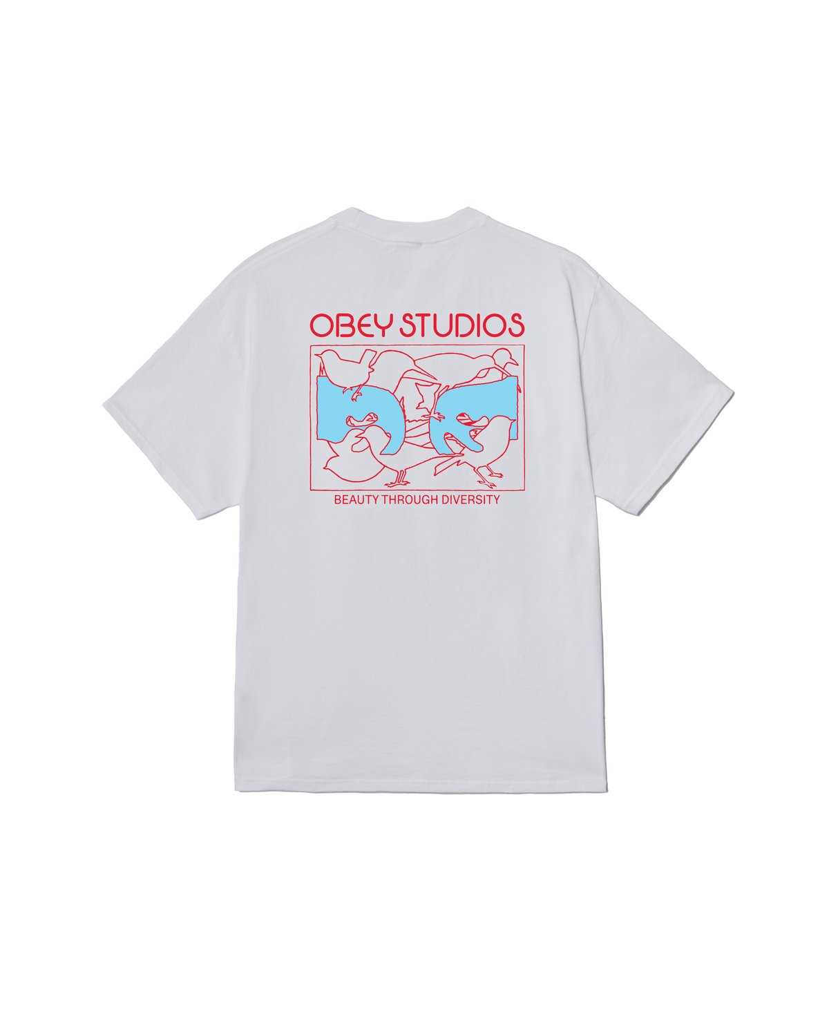 BEAUTY THROUGH DIVERSITY CLASSIC T-SHIRT - WHITE