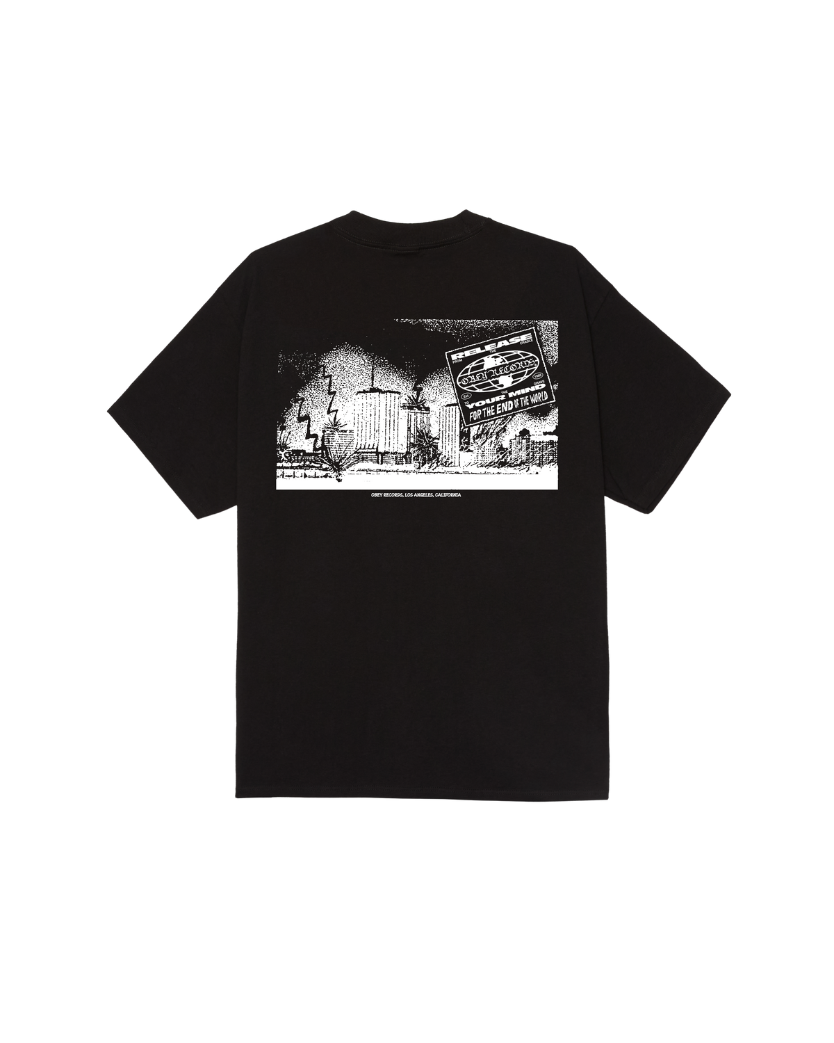 RELEASE YOUR MIND CLASSIC T-SHIRT - BLACK