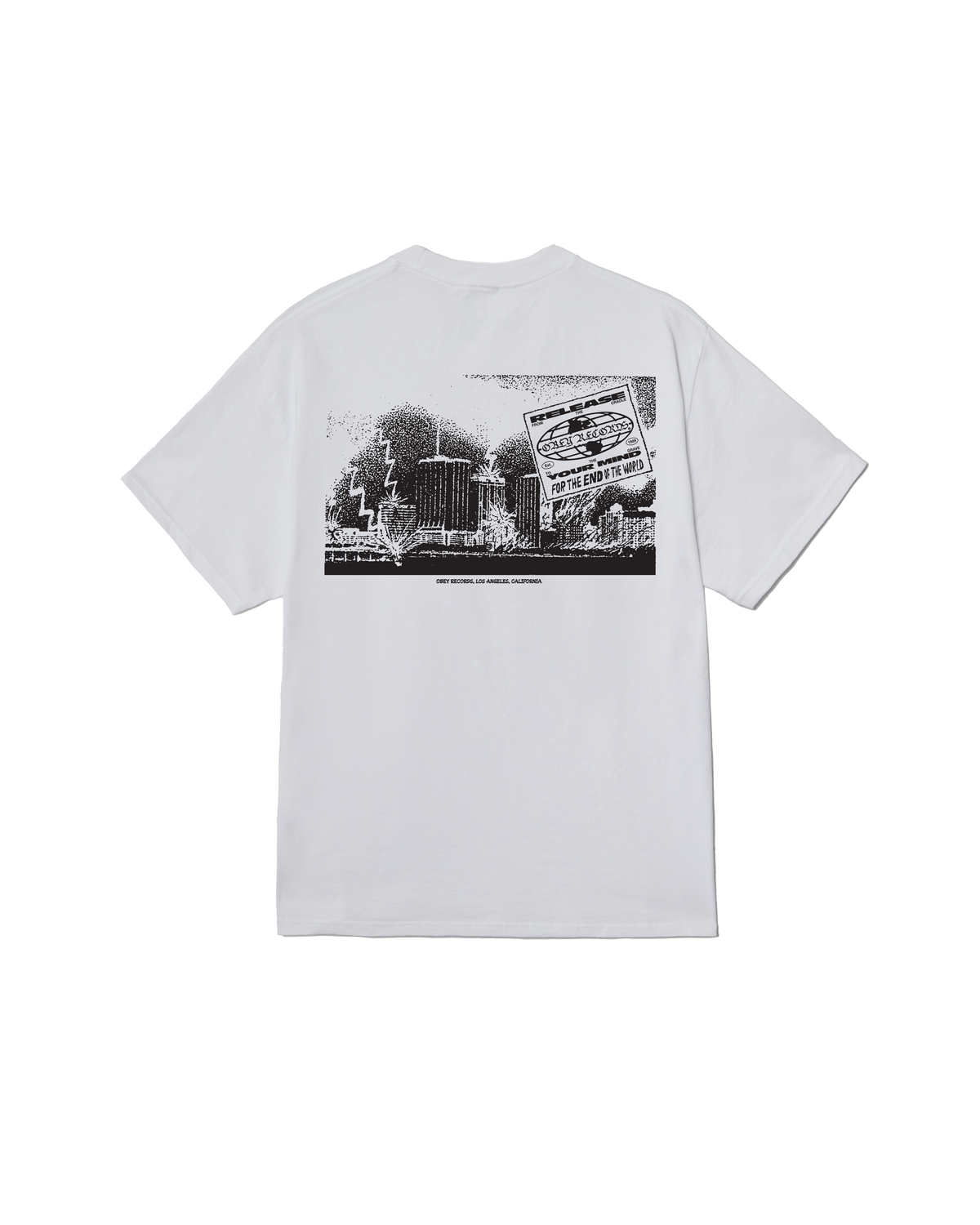RELEASE YOUR MIND CLASSIC T-SHIRT - WHITE