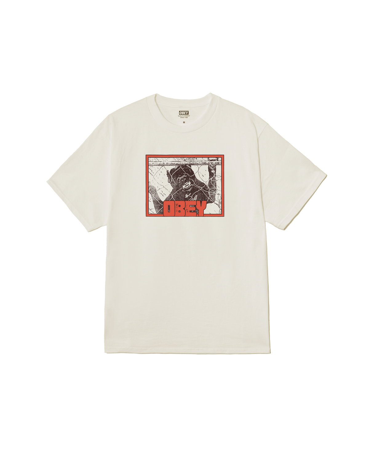 BEWARE CLASSIC T-SHIRT - VINTAGE WHITE