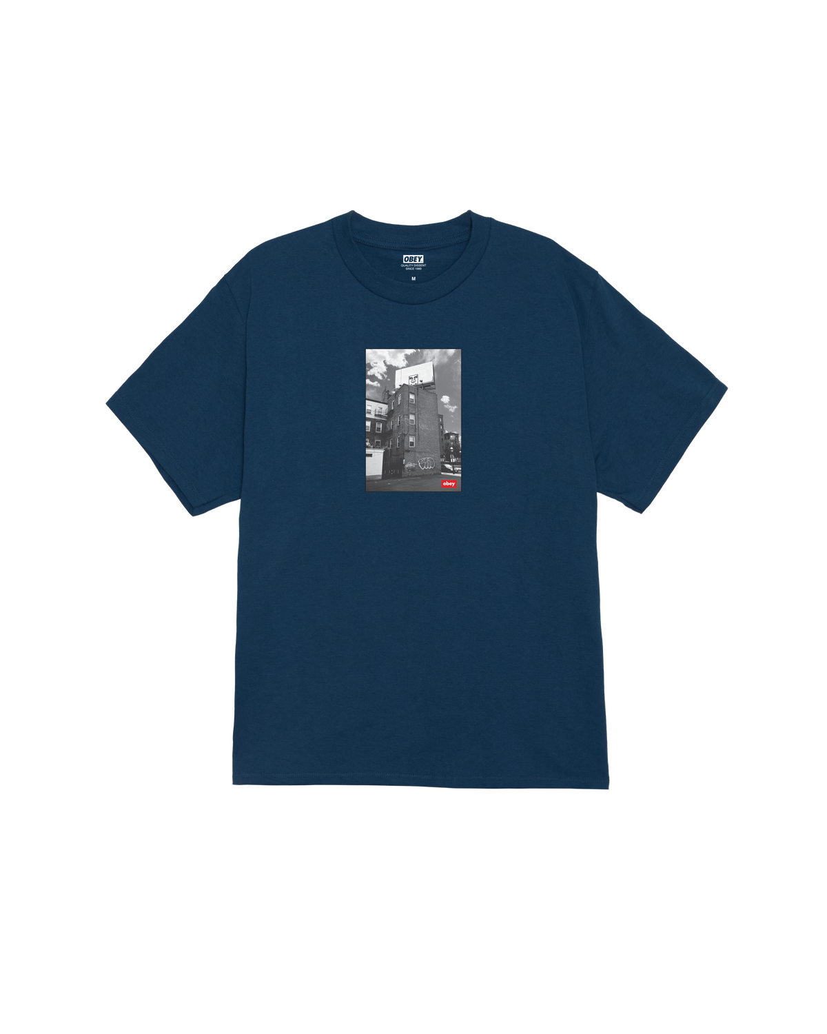 BOSTON BILLBOARD CLASSIC T-SHIRT - HARBOR BLUE