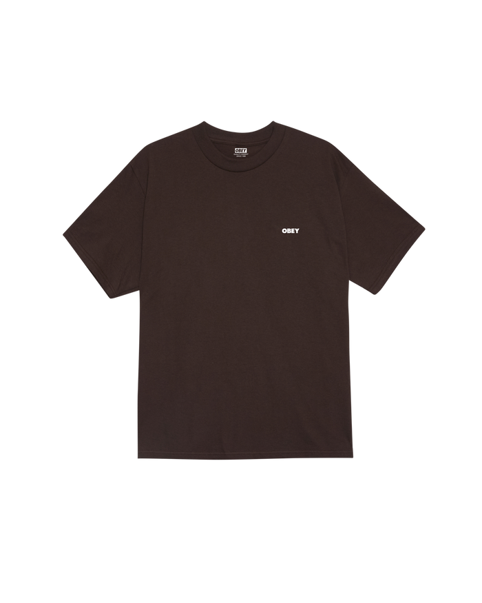 EXCLAMATION CLASSIC T-SHIRT - JAVA BROWN