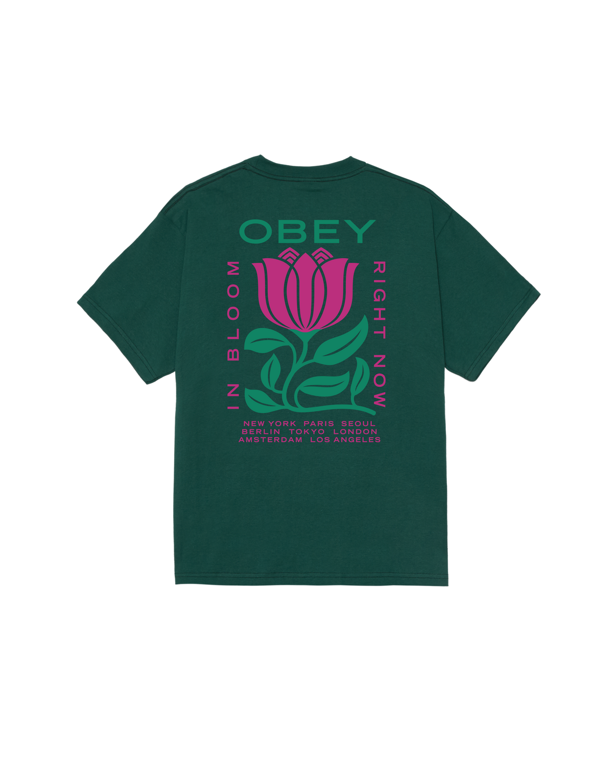 IN BLOOM CLASSIC T-SHIRT - RAINFOREST