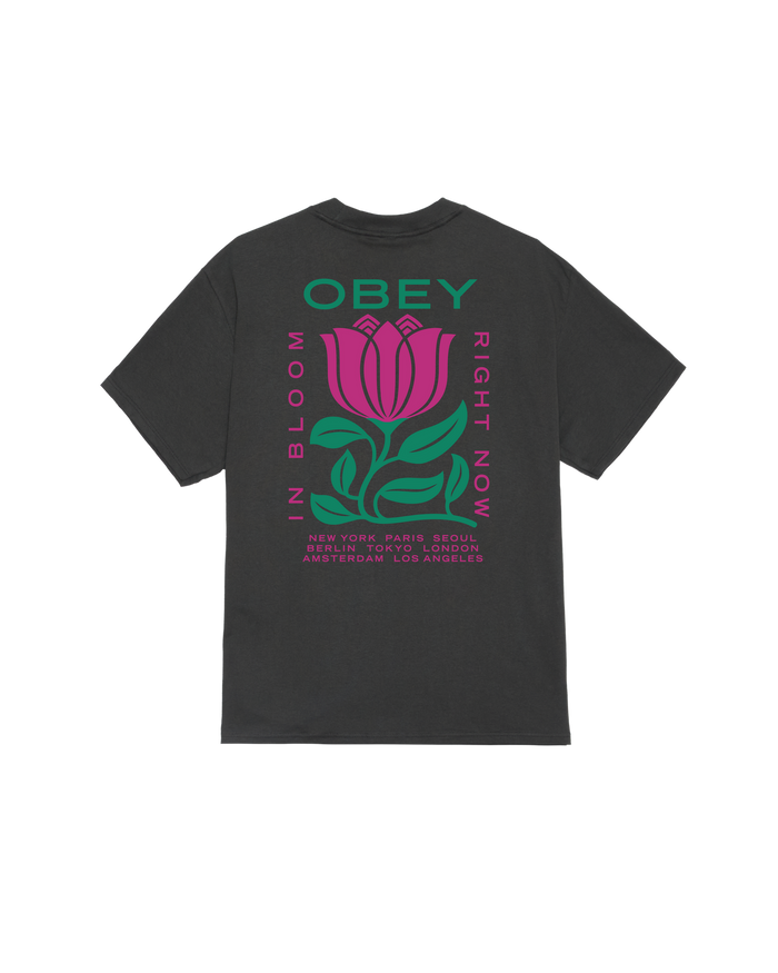 IN BLOOM CLASSIC T-SHIRT - VINTAGE BLACK