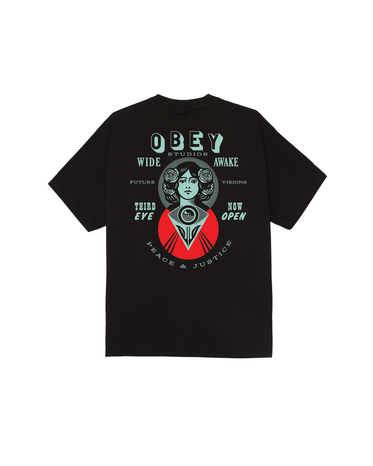 MAKE ART THIRD EYE CLASSIC T-SHIRT - BLACK