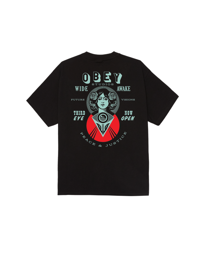 MAKE ART THIRD EYE CLASSIC T-SHIRT - BLACK