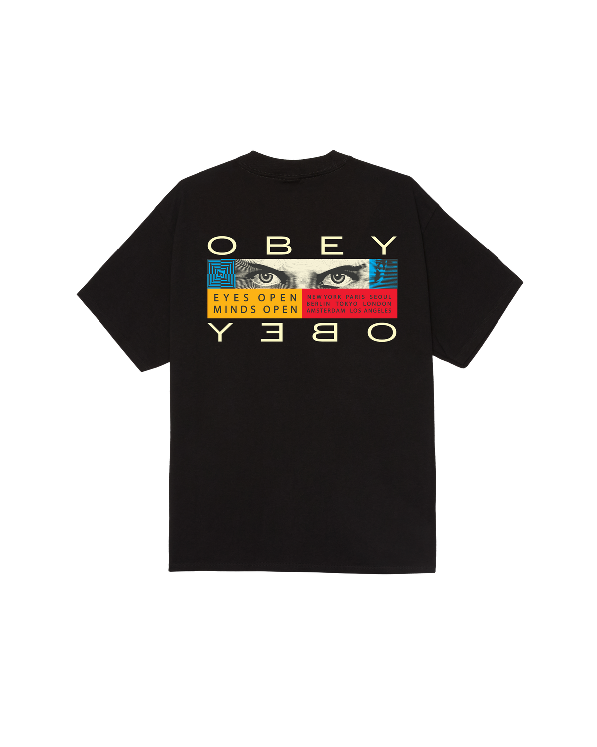 EYES OPEN CLASSIC T-SHIRT - BLACK