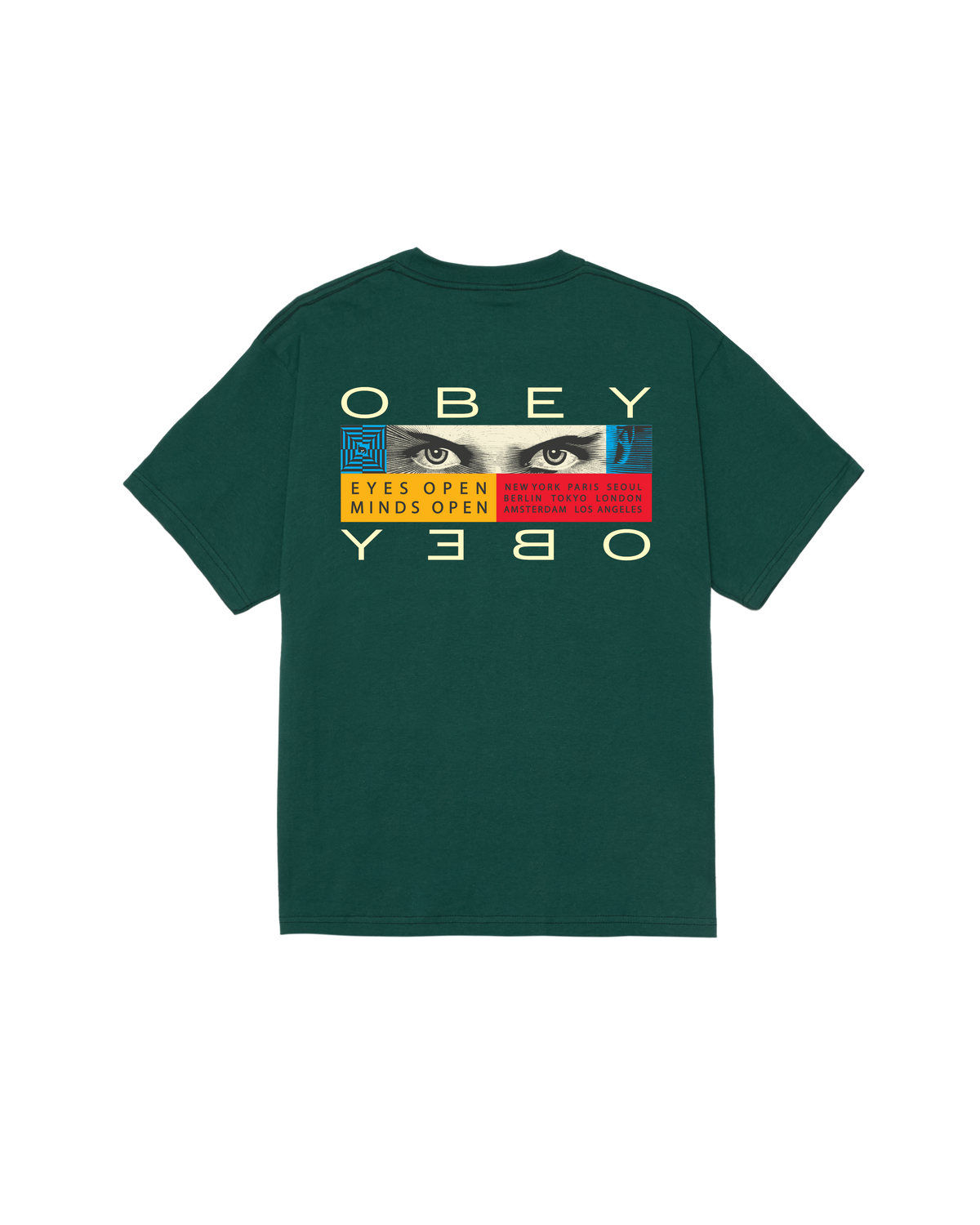 EYES OPEN CLASSIC T-SHIRT - RAINFOREST