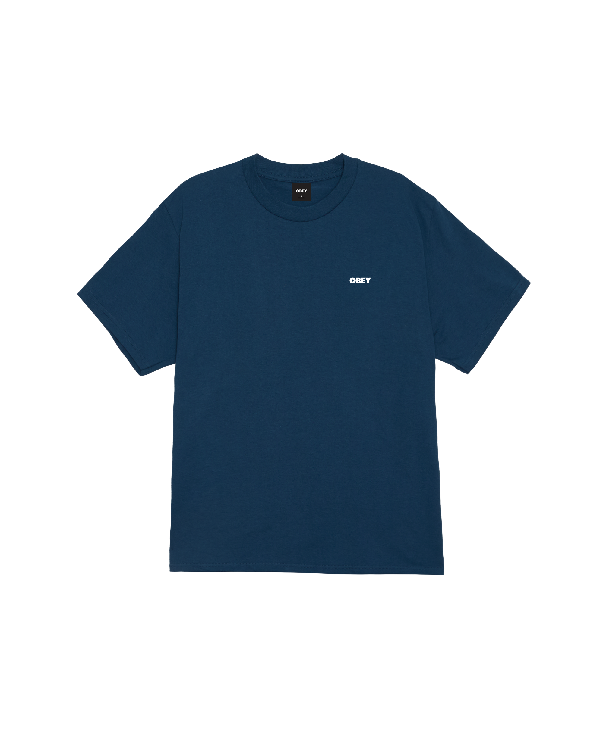 THE MEDIUM IS THE MESSAGE CLASSIC T-SHIRT - HARBOR BLUE