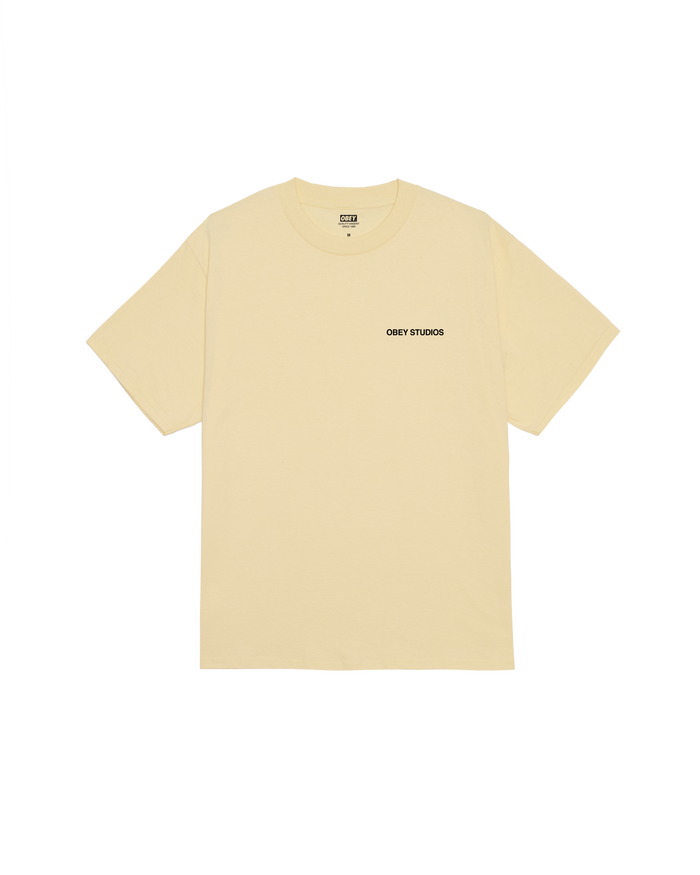 MOVES OF LIFE CLASSIC T-SHIRT - PALE YELLOW