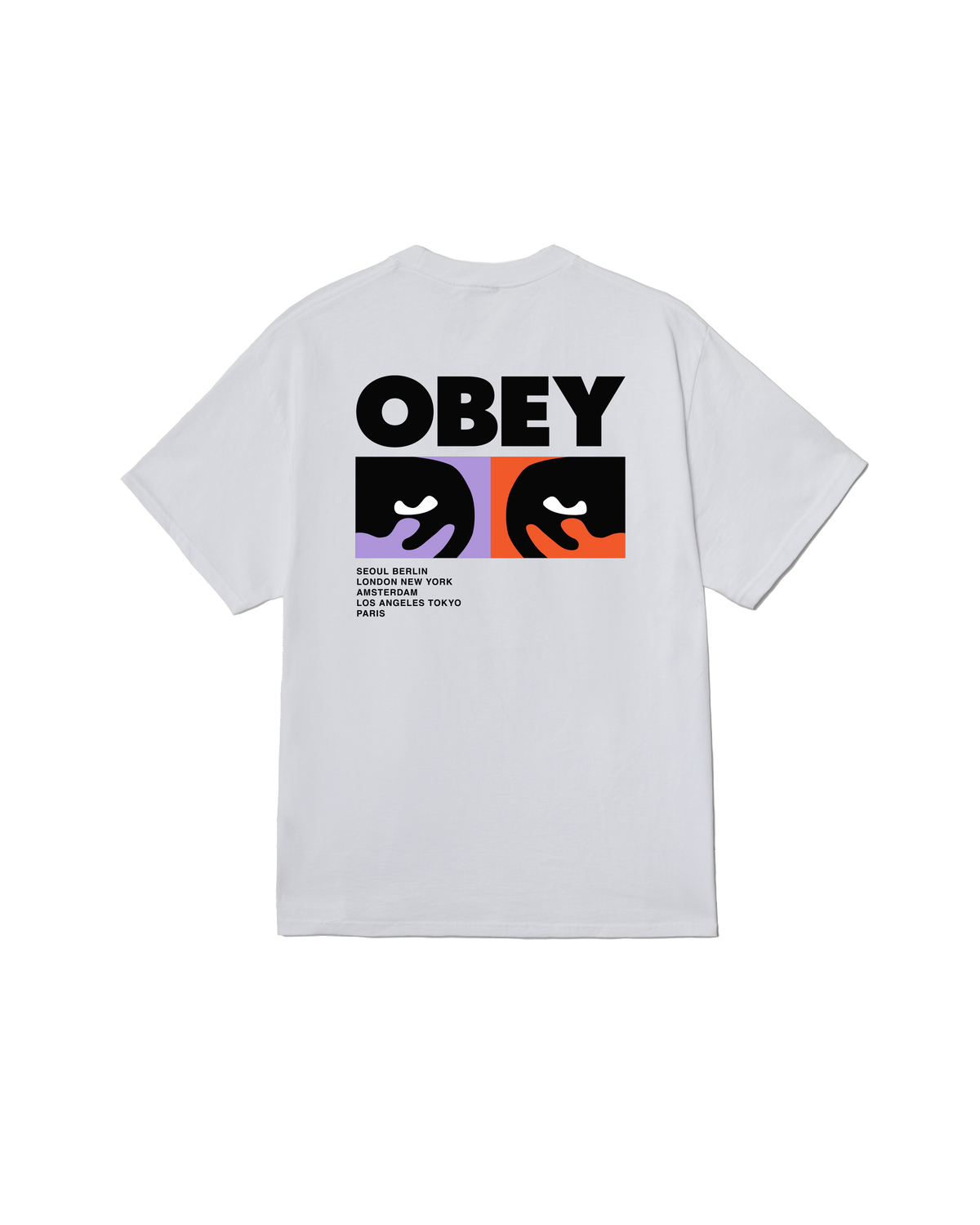 ALWAYS WATCHING CLASSIC T-SHIRT - WHITE