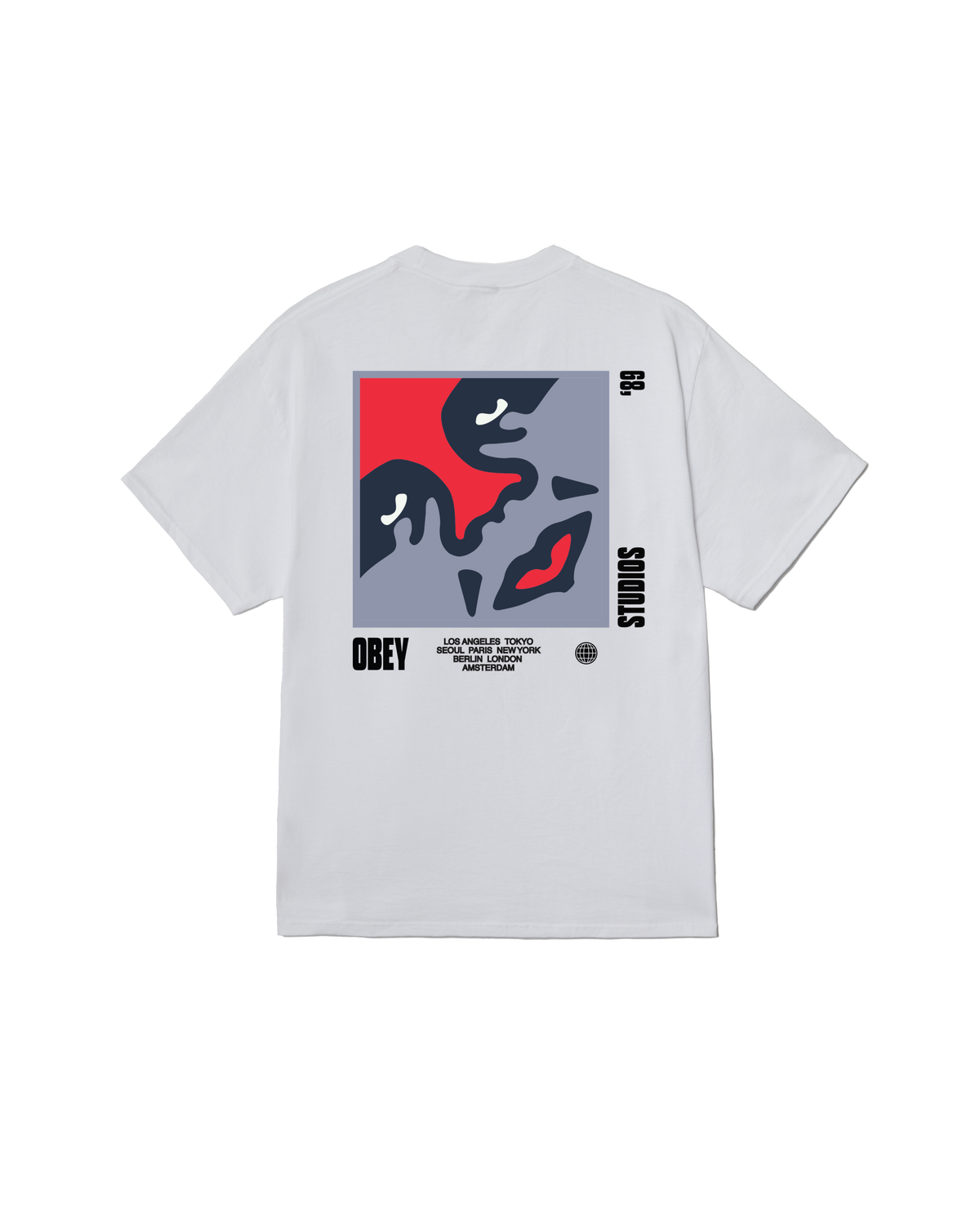OBEY ICON 89 CLASSIC T-SHIRT - WHITE