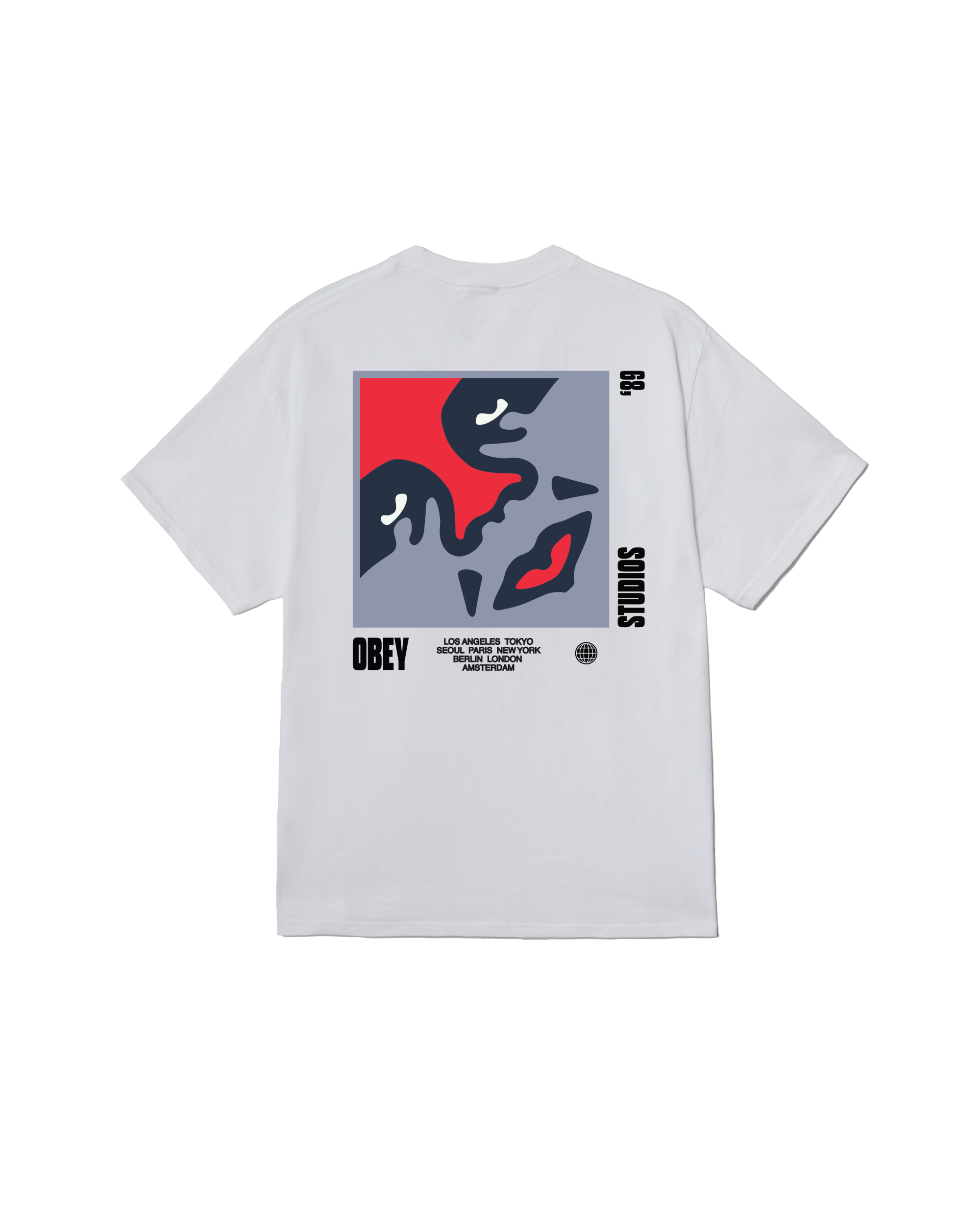 OBEY ICON 89 CLASSIC T-SHIRT - WHITE