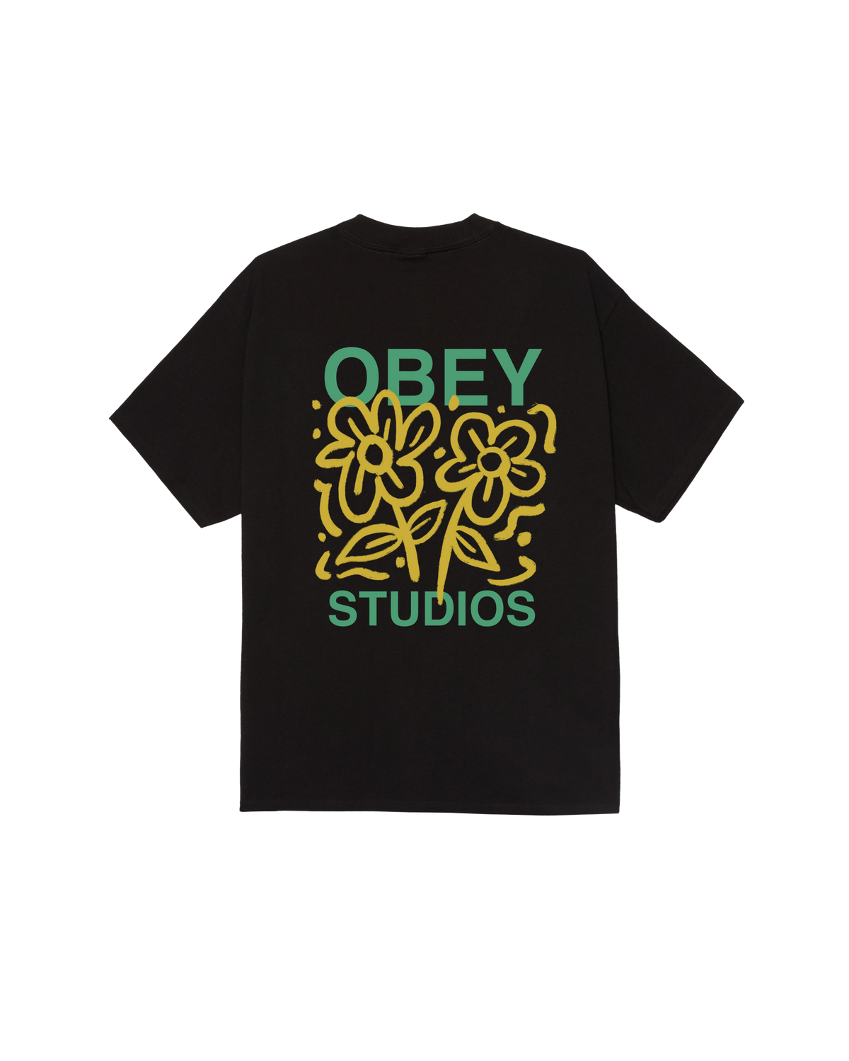 GROWN WITH LOVE CLASSIC T-SHIRT - BLACK