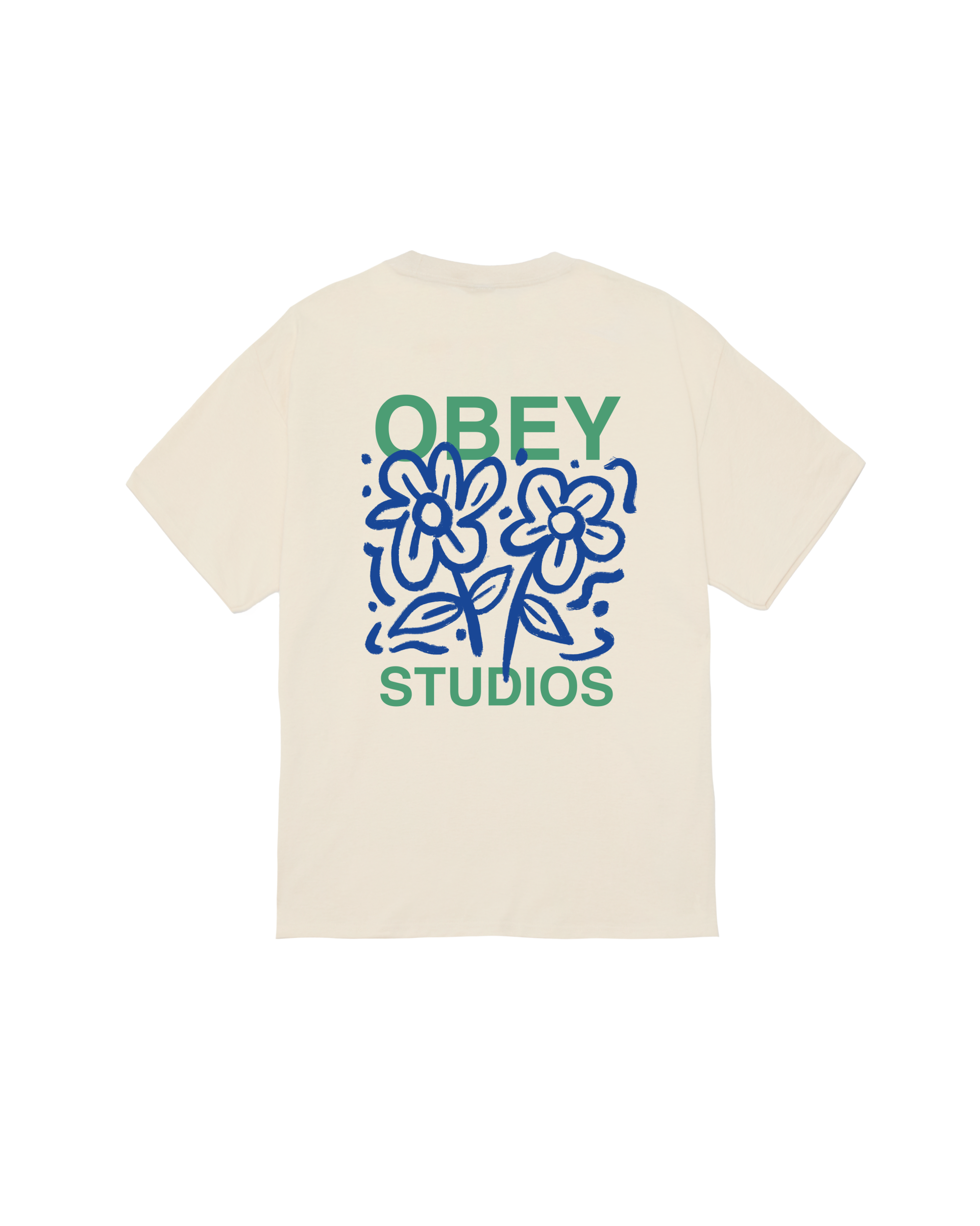GROWN WITH LOVE CLASSIC T-SHIRT - CREAM