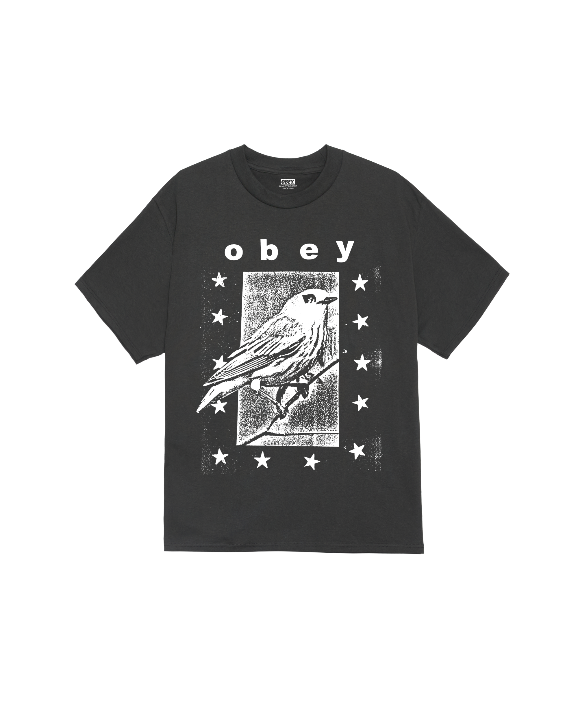 FLY AWAY CLASSIC T-SHIRT - VINTAGE BLACK