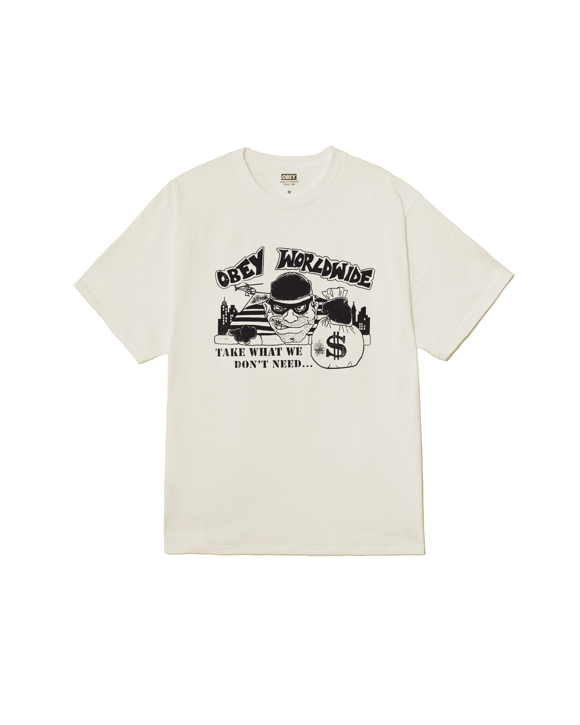 TAKE CLASSIC T-SHIRT - VINTAGE WHITE