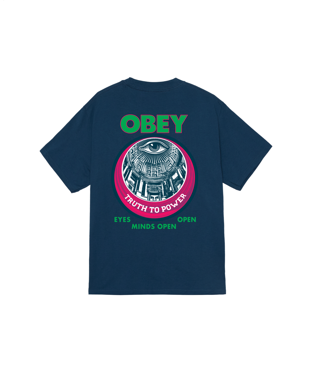 TRUTH TO POWER CLASSIC T-SHIRT - HARBOR BLUE