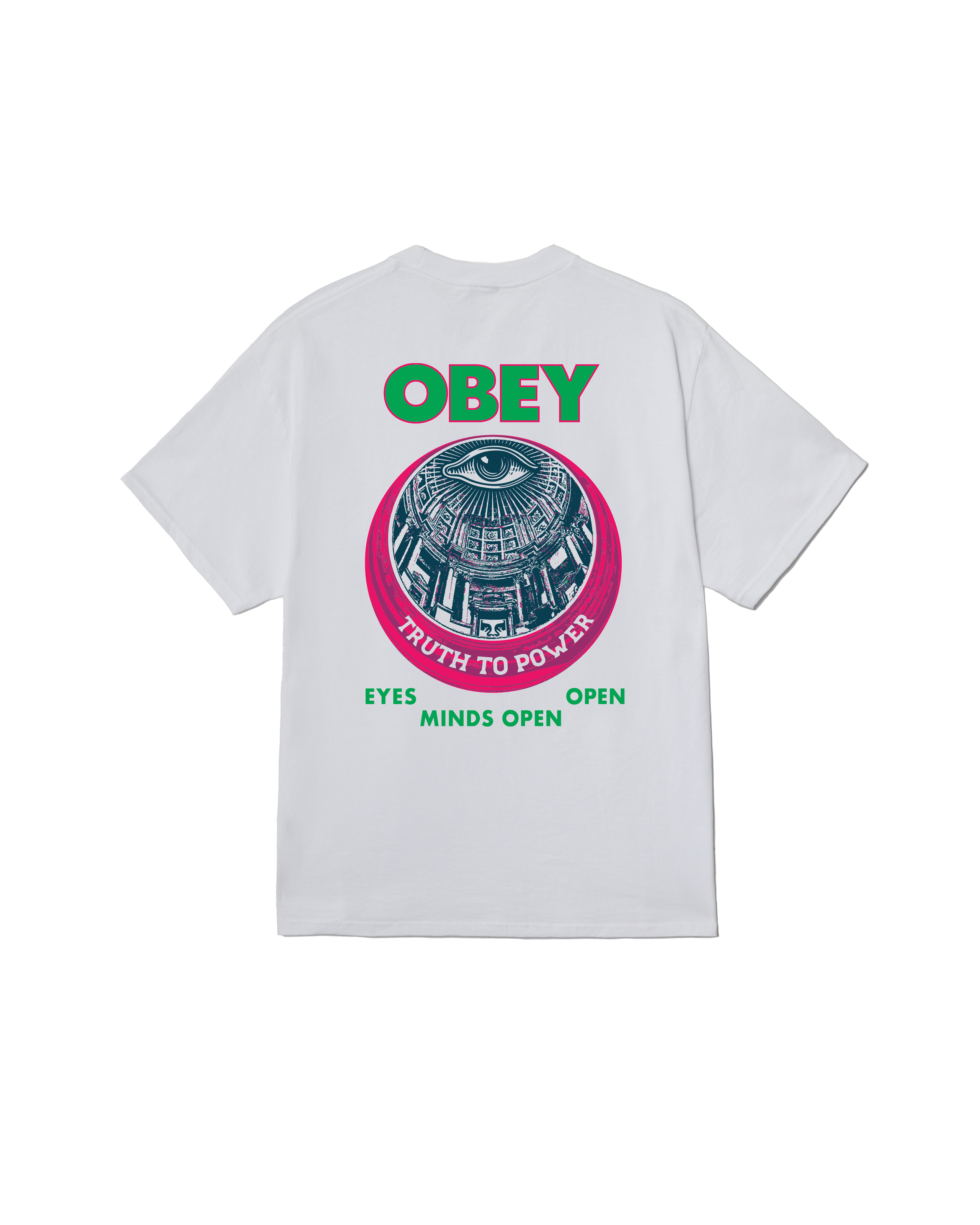 TRUTH TO POWER CLASSIC T-SHIRT - WHITE