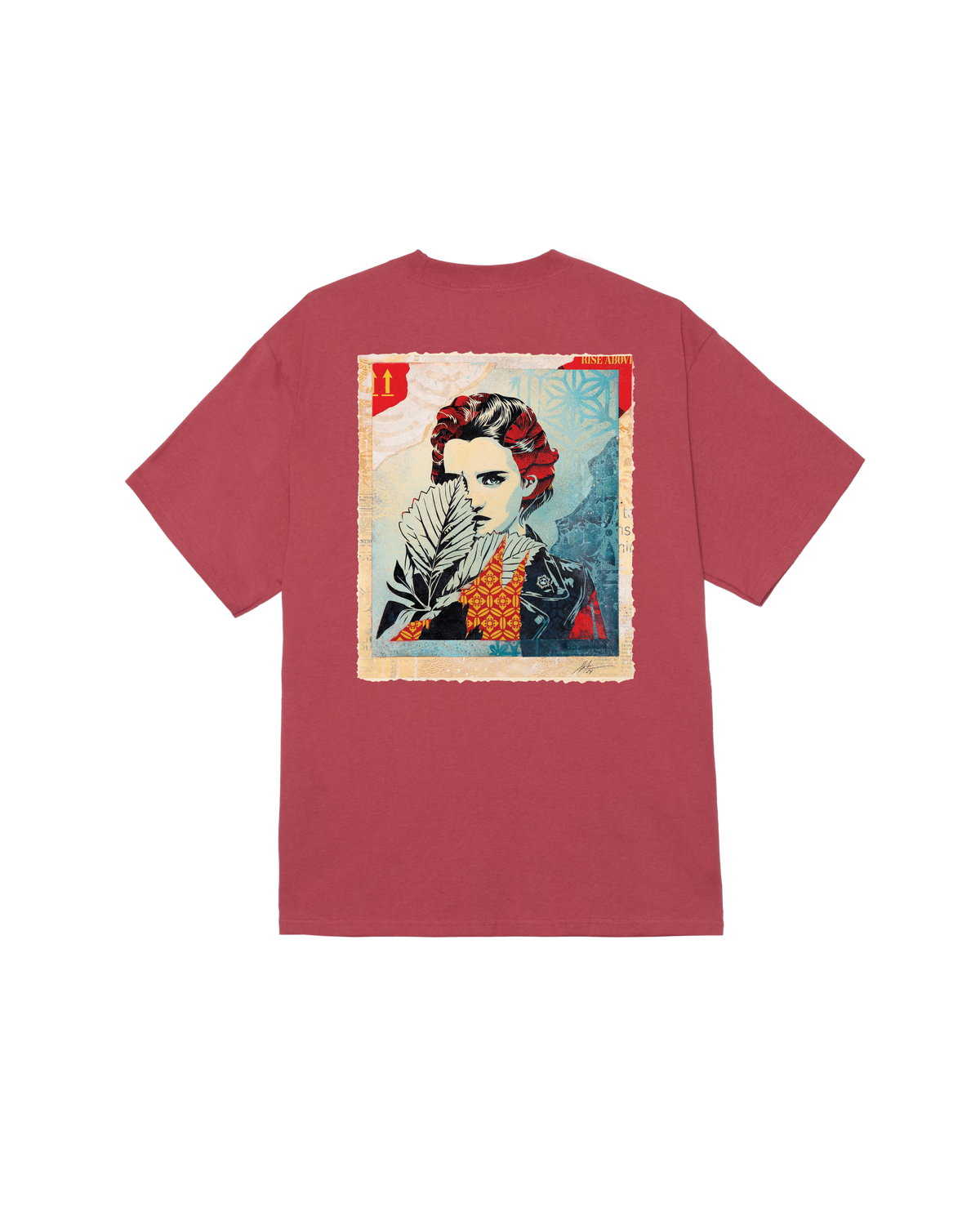 WRONG PATH CLASSIC T-SHIRT - MINERAL RED
