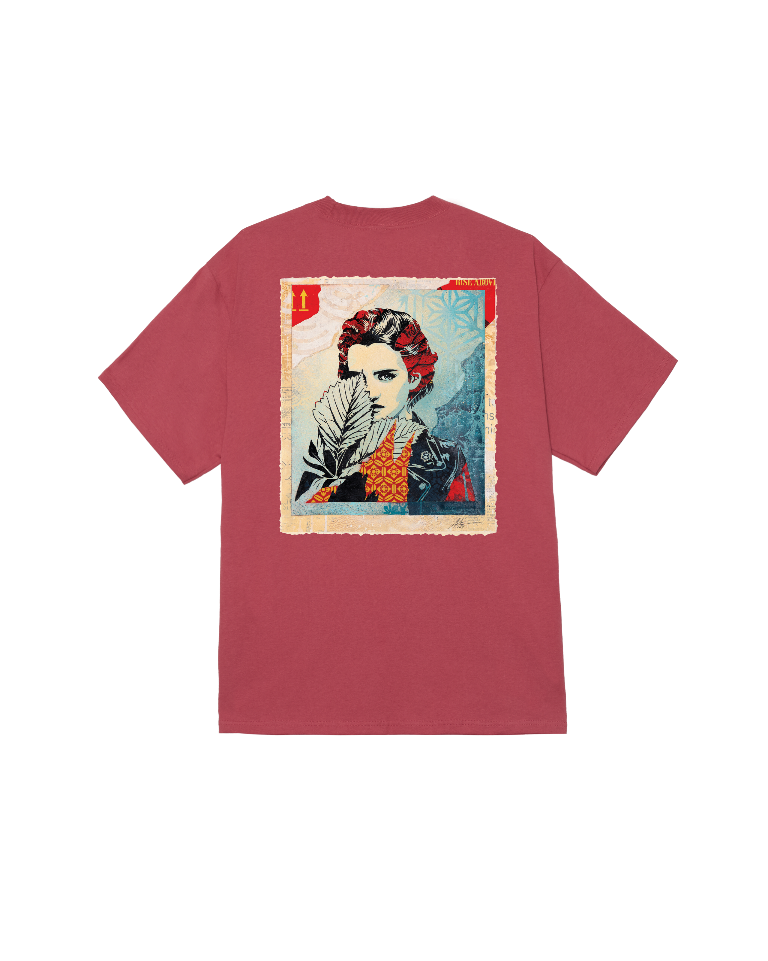 WRONG PATH CLASSIC T-SHIRT - MINERAL RED