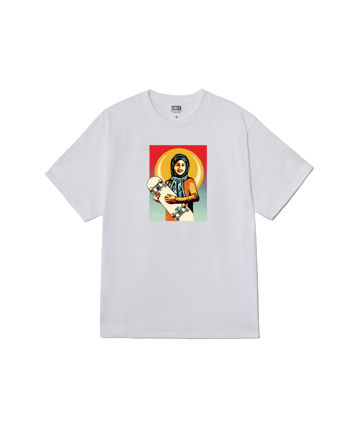 SKATEISTAN / CLASSIC T-SHIRT - WHITE