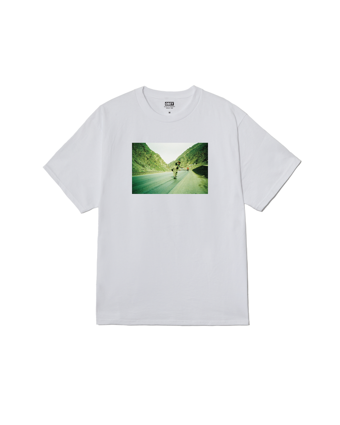 SKATEISTAN / PHOTO CLASSIC T-SHIRT - WHITE