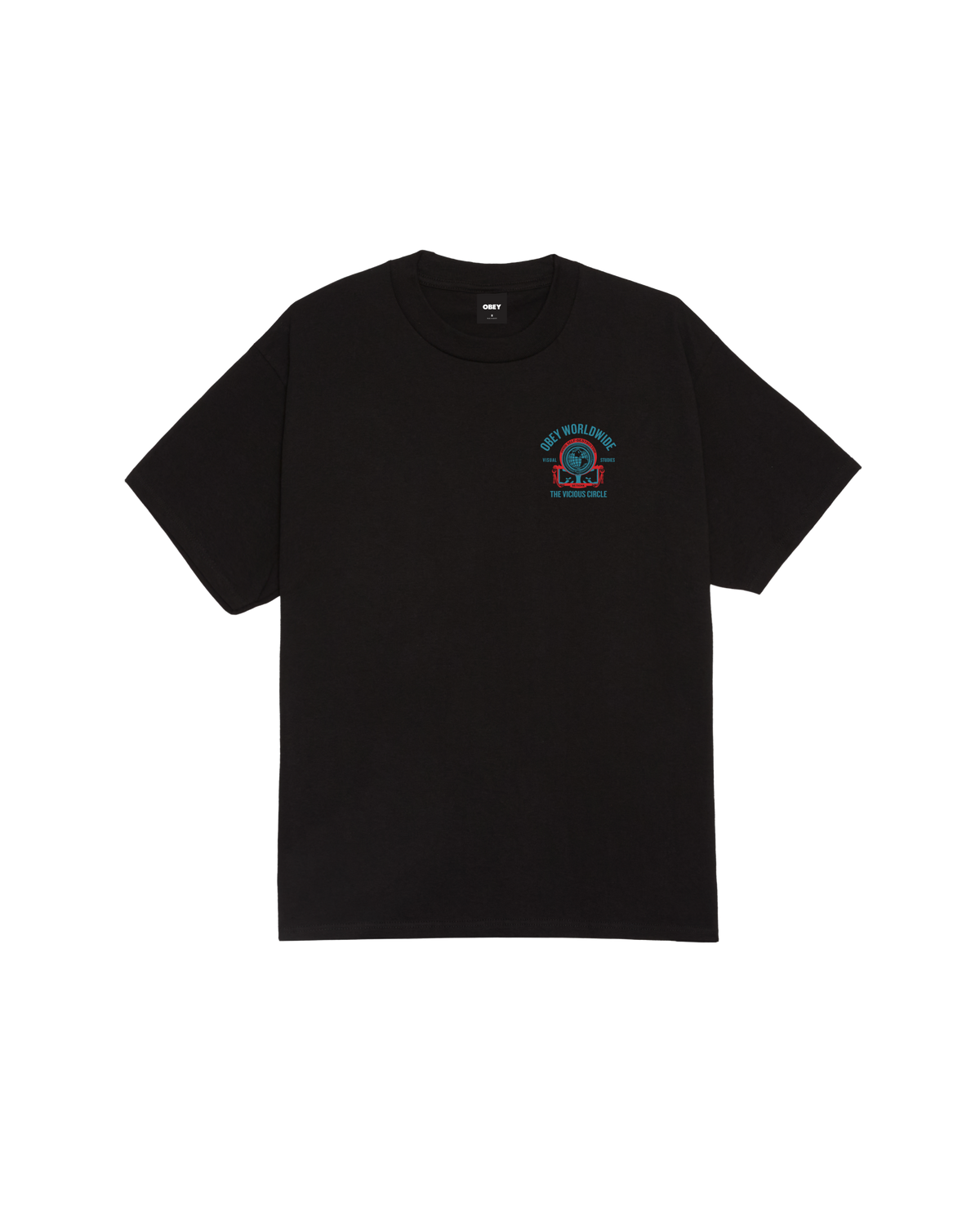 VICIOUS CIRCLE CLASSIC T-SHIRT - BLACK