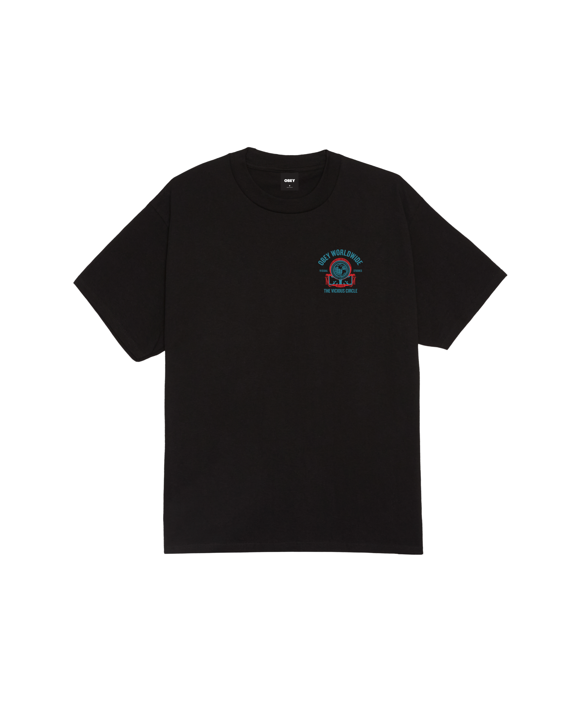 VICIOUS CIRCLE CLASSIC T-SHIRT - BLACK