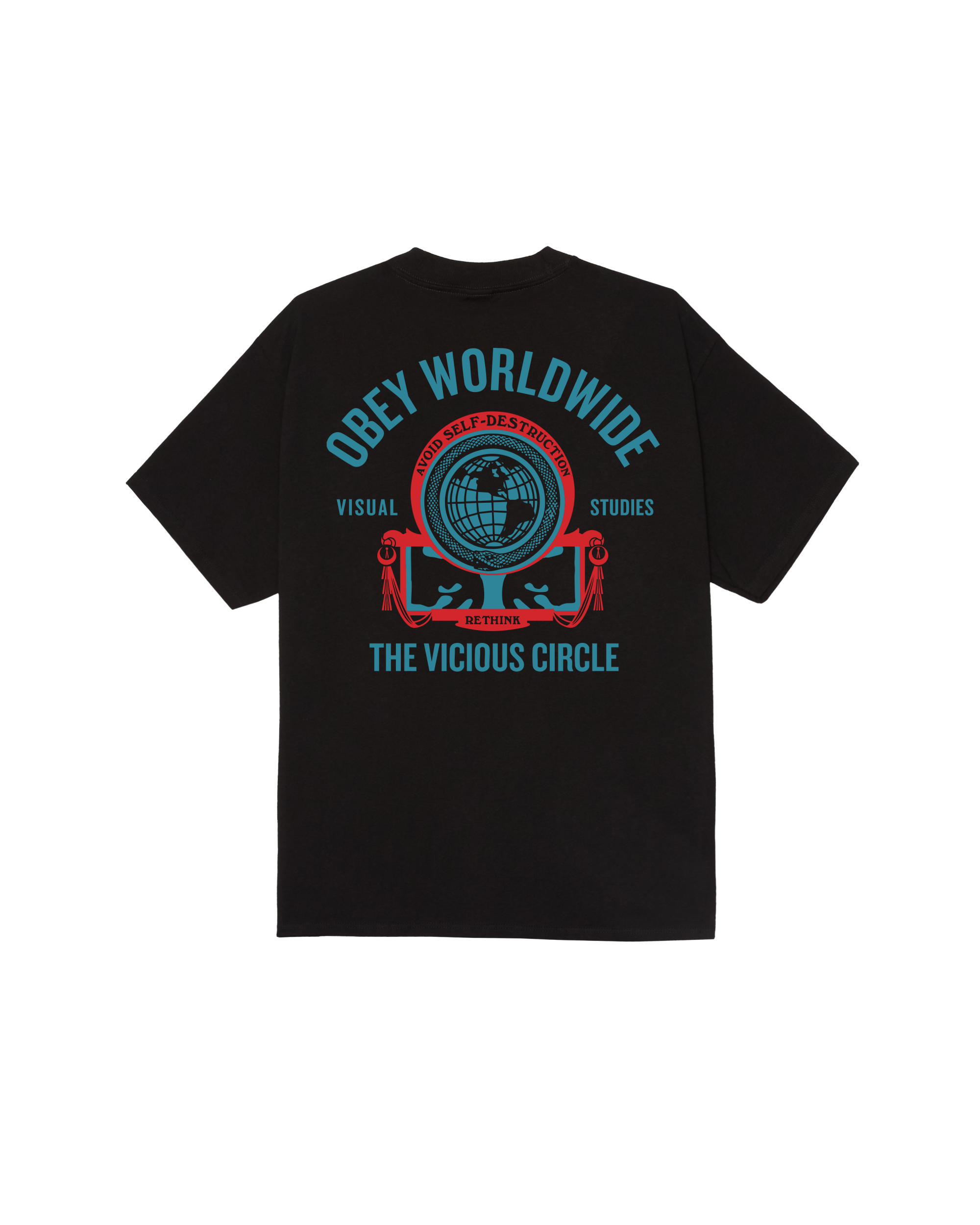 VICIOUS CIRCLE CLASSIC T-SHIRT - BLACK