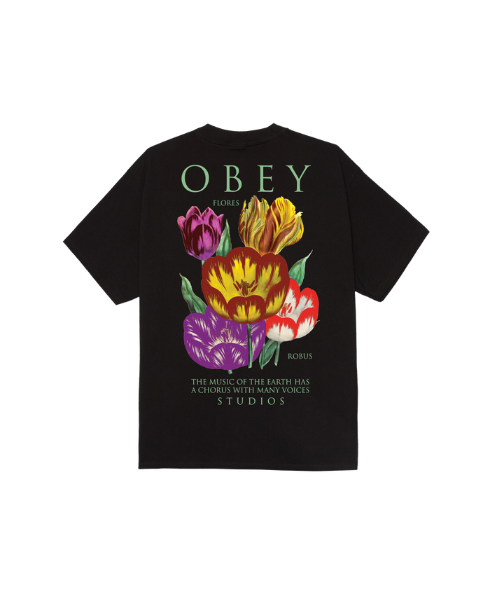 FLORES ROBUS CLASSIC T-SHIRT - BLACK