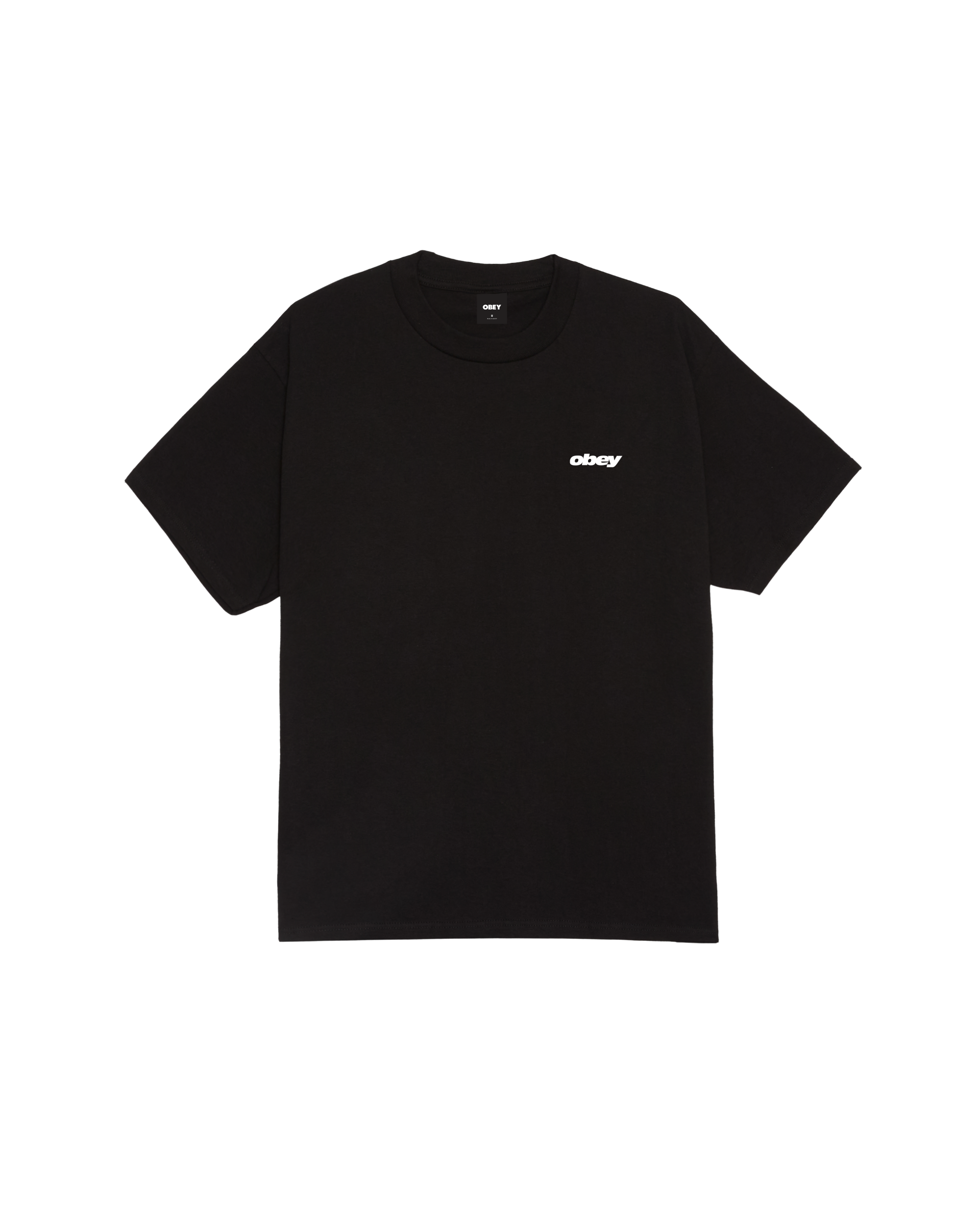 REAL SPILL CLASSIC T-SHIRT - BLACK