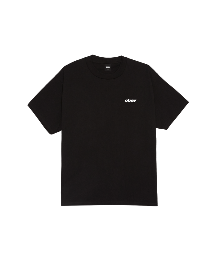 REAL SPILL CLASSIC T-SHIRT - BLACK